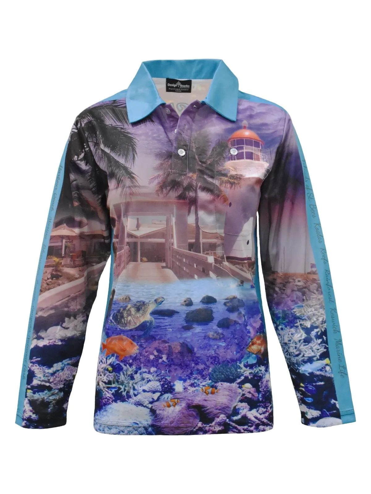 Adult Long Sleeve Fishing Shirt - Mackay