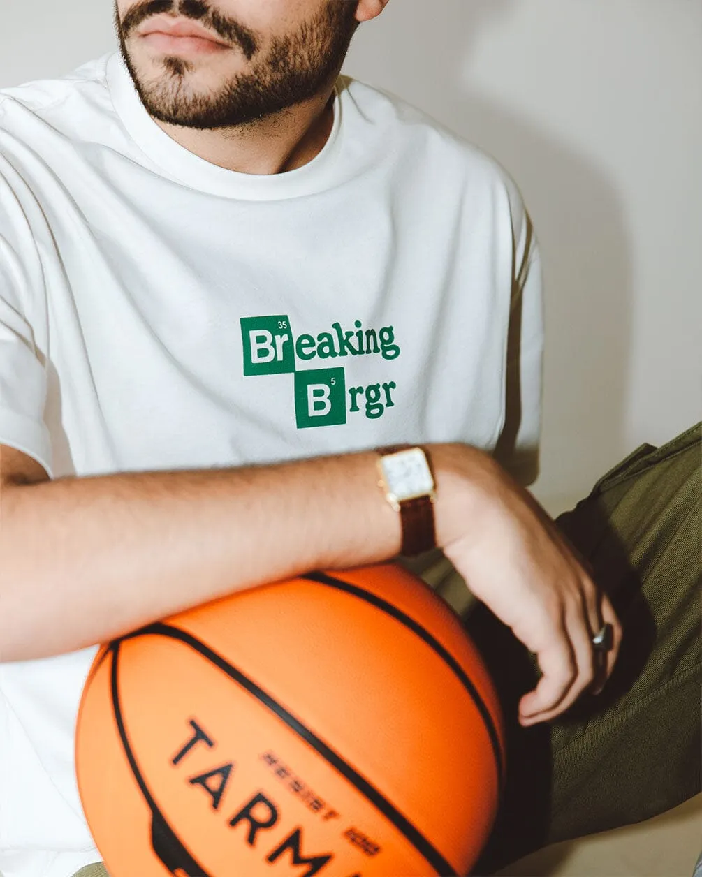Breaking BRGR Printed Oversized Tee
