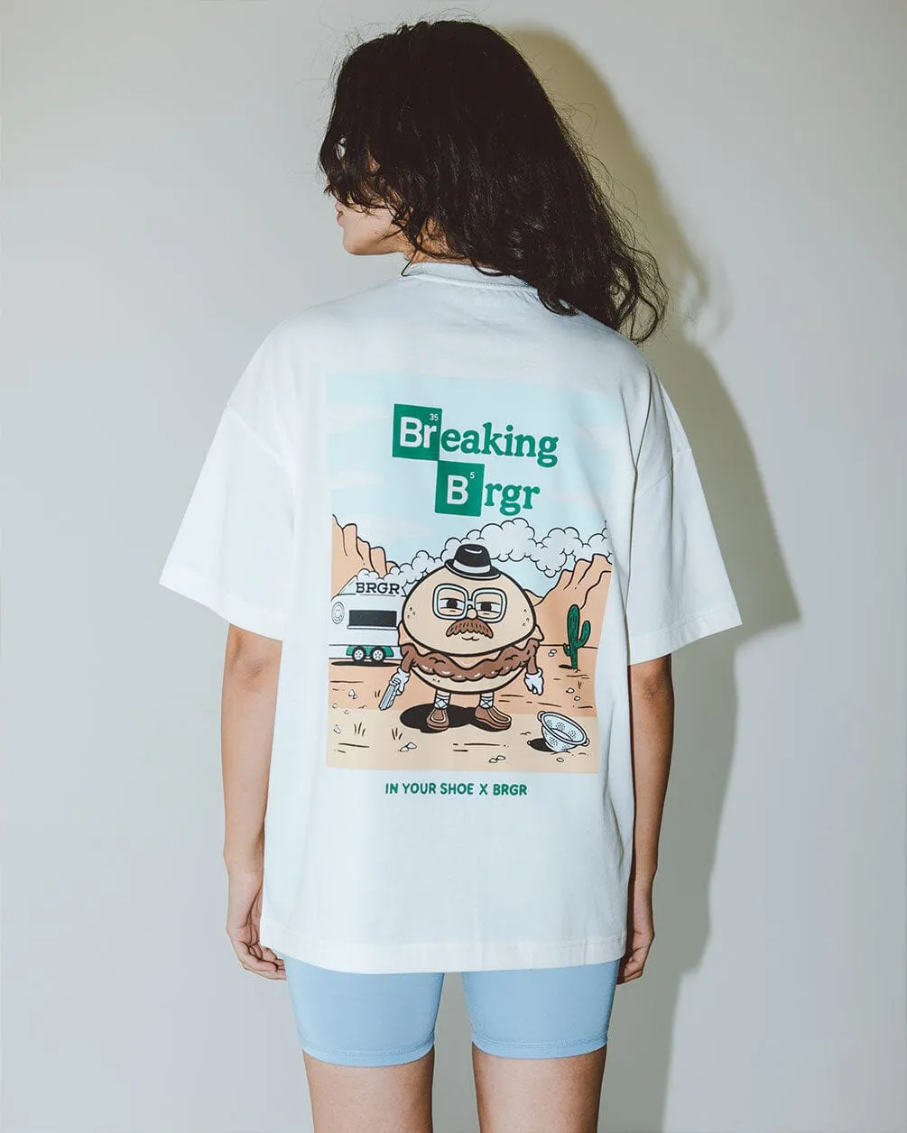 Breaking BRGR Printed Oversized Tee