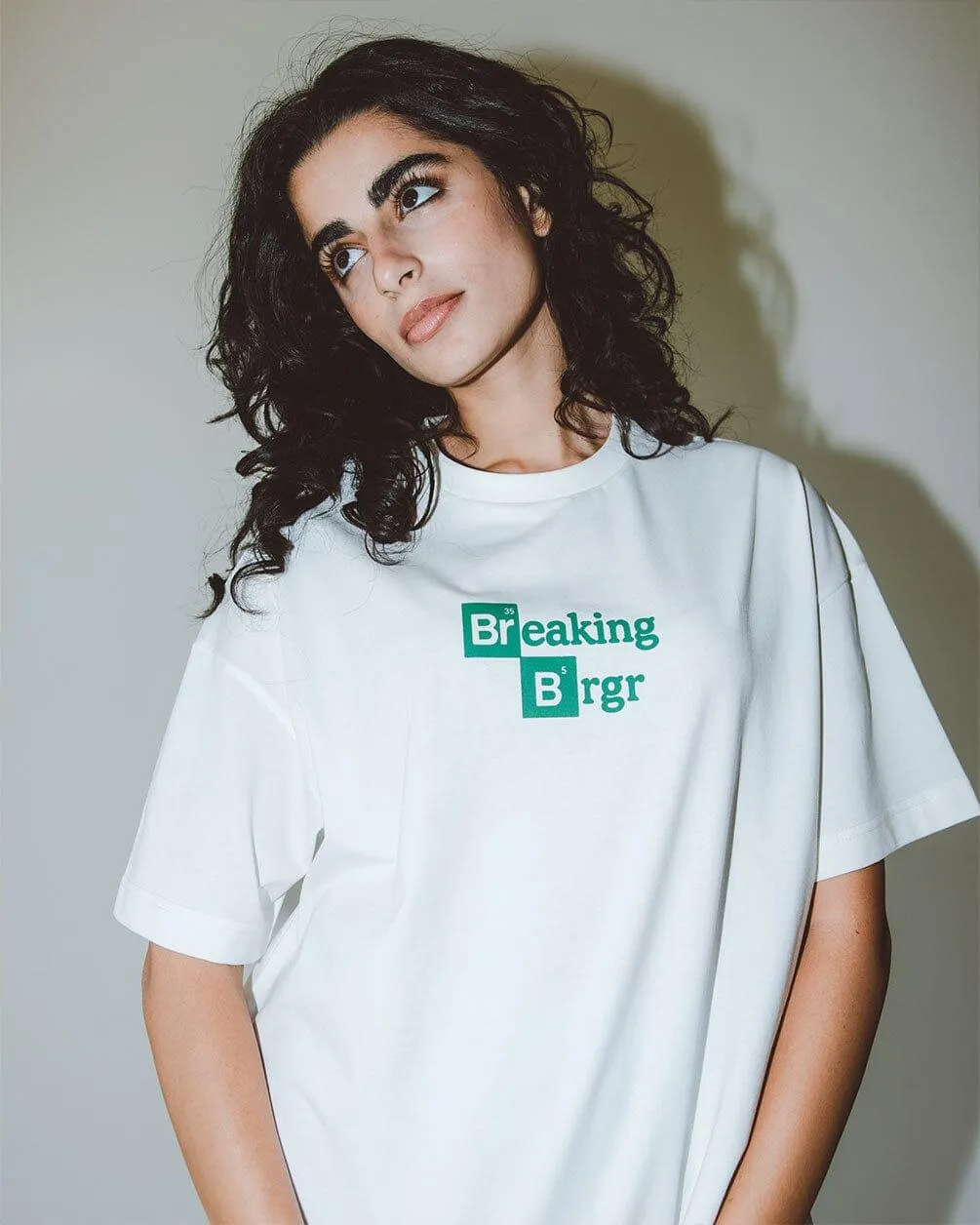 Breaking BRGR Printed Oversized Tee