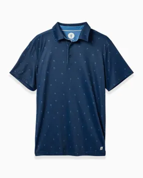 Clubhouse Polo | Navy Palmtrees
