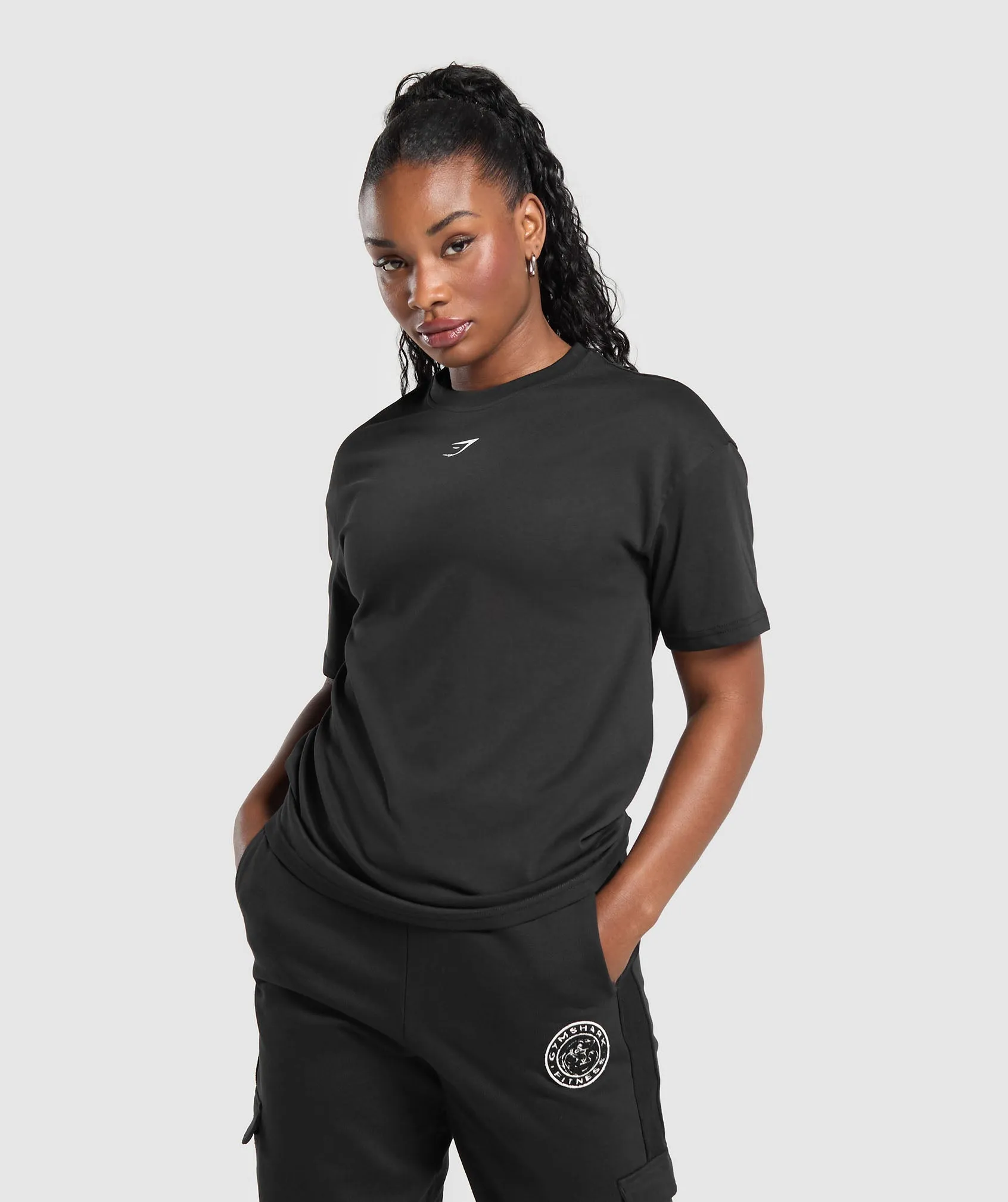 GS Power Oversized T-Shirt - Black