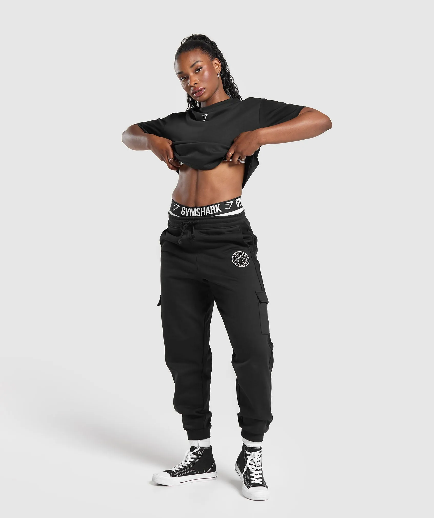 GS Power Oversized T-Shirt - Black