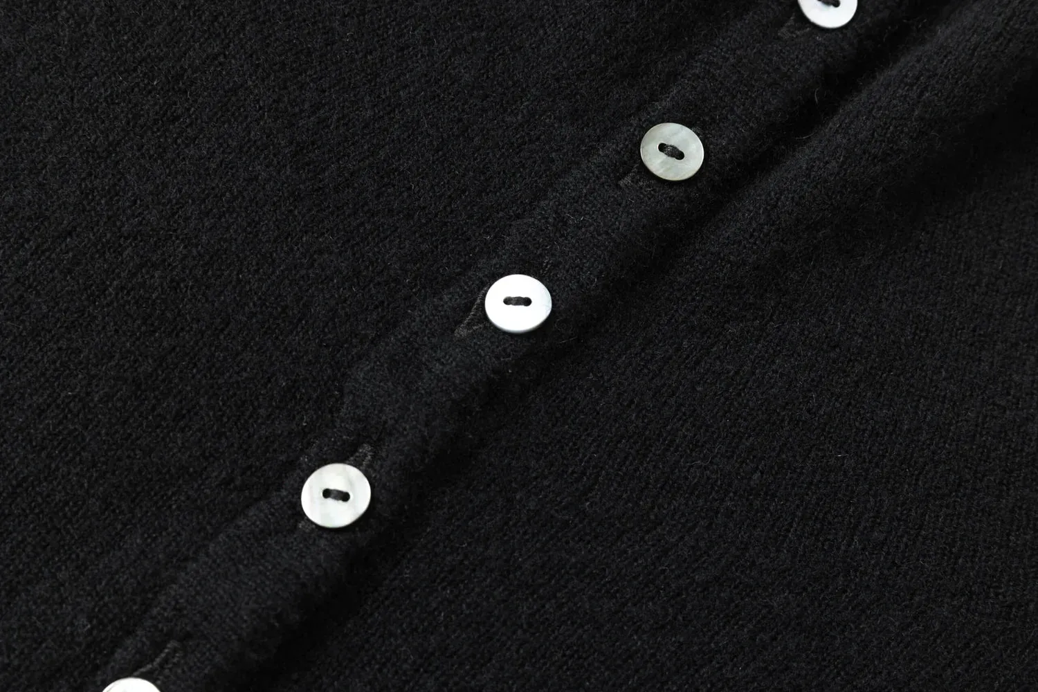 Pamira Buttoned Knit - Black