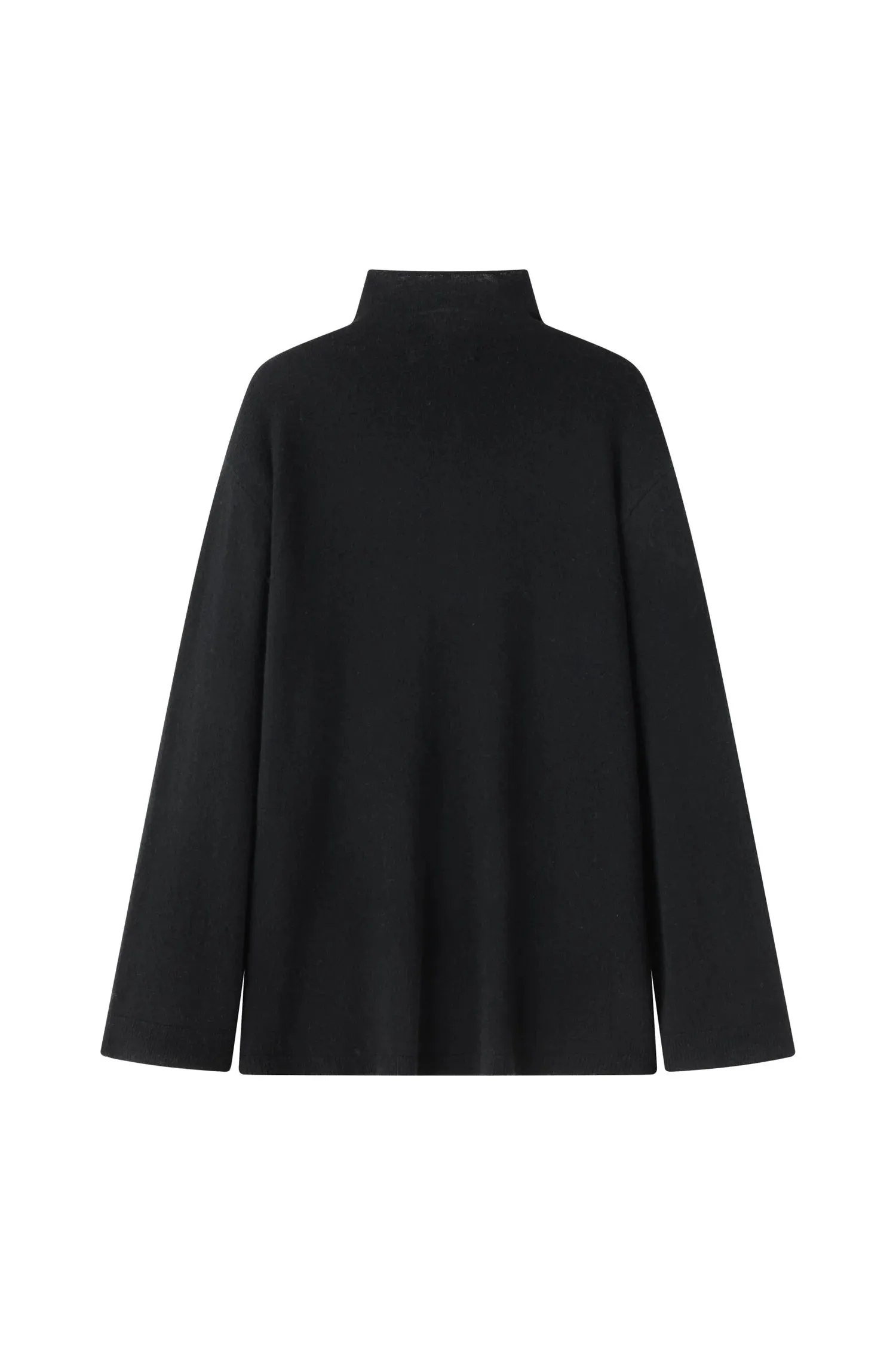 Pamira Buttoned Knit - Black