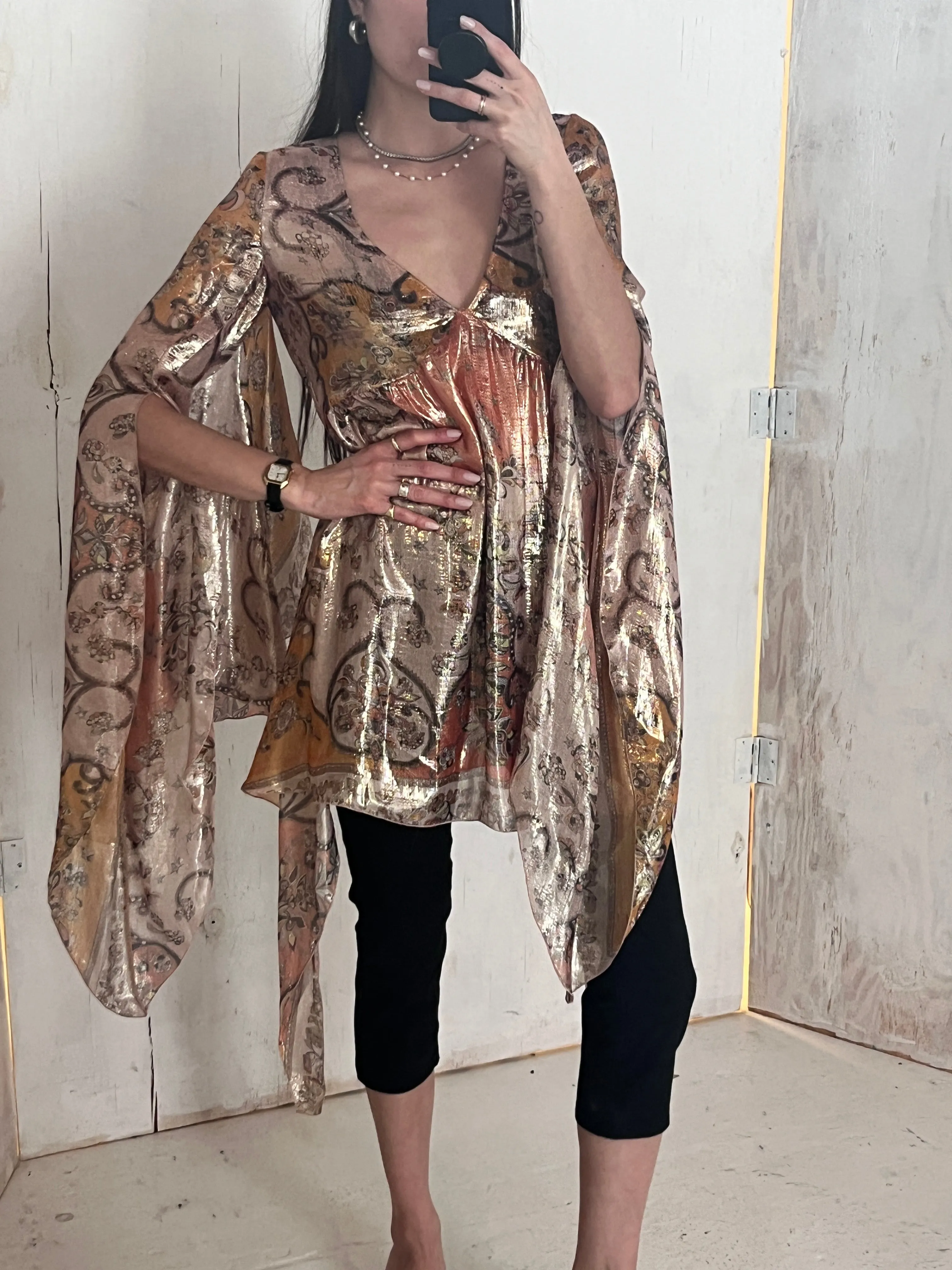 Pucci Metallic Fairy Blouse (S)