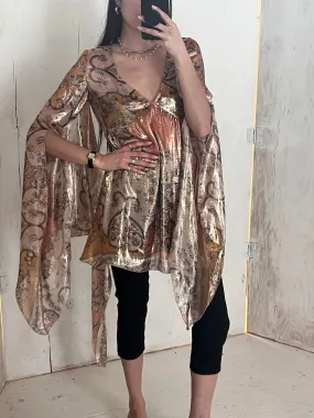 Pucci Metallic Fairy Blouse (S)
