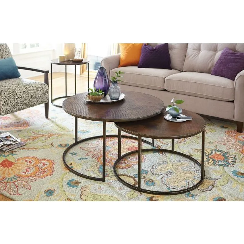 Sanford Round End Table