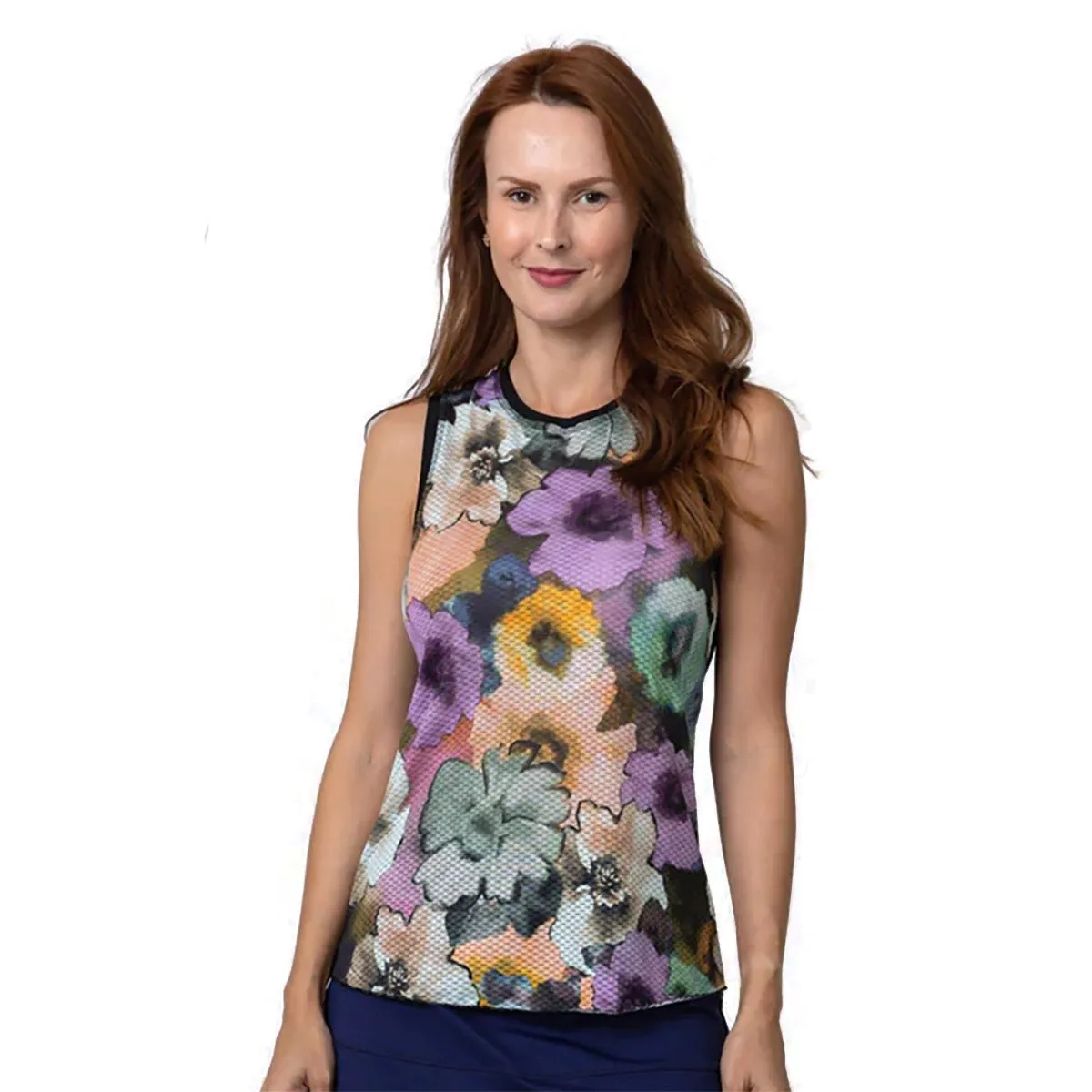 Sofibella Airflow Sleeveless Womens Tennis Shirt