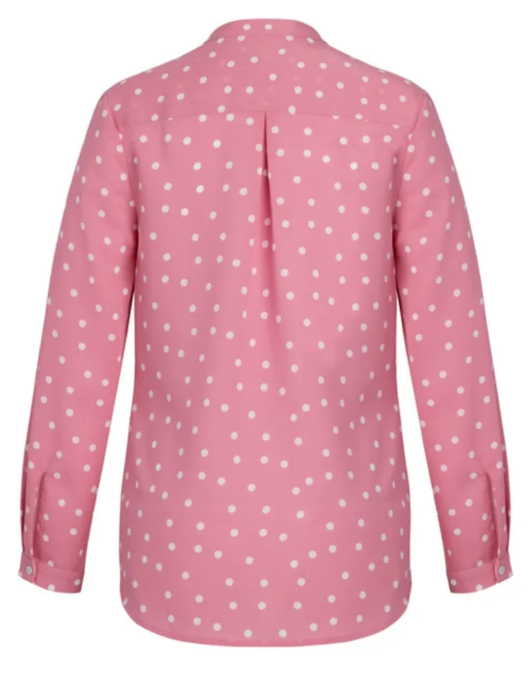 WOMENS JULIETTE SPOT PRINT BLOUSE   44310