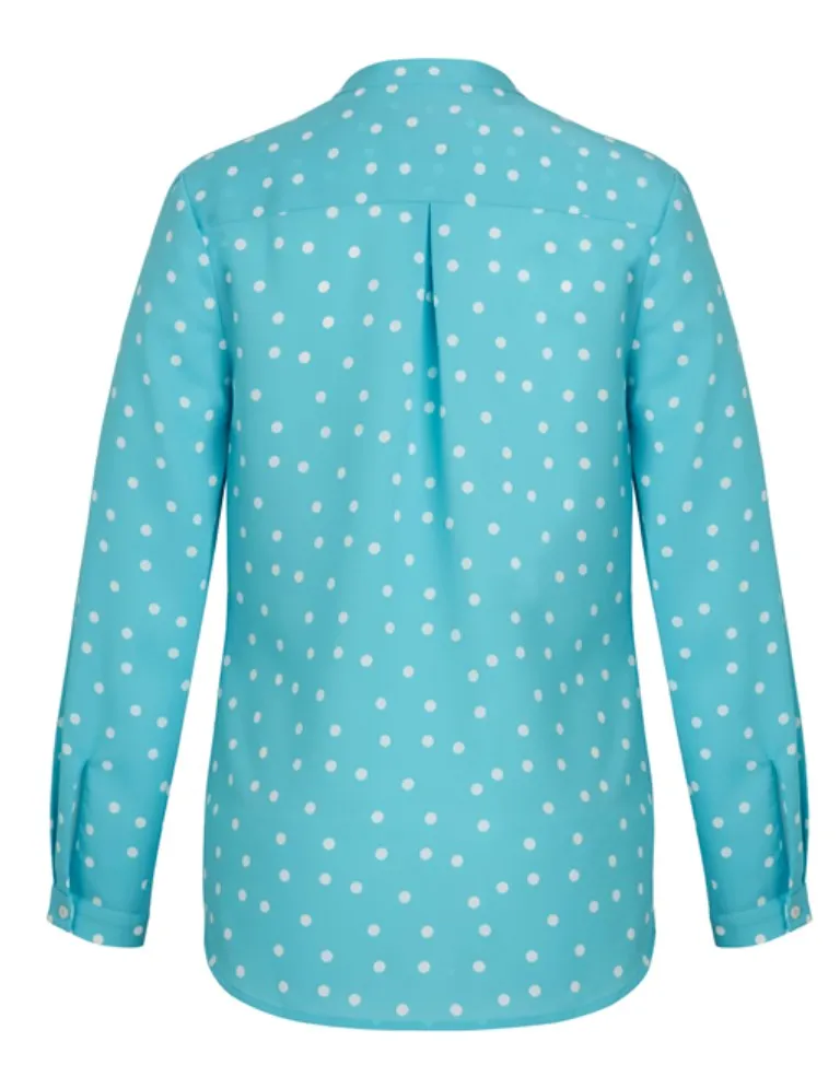 WOMENS JULIETTE SPOT PRINT BLOUSE   44310