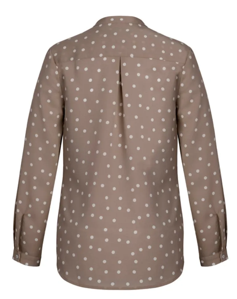 WOMENS JULIETTE SPOT PRINT BLOUSE   44310